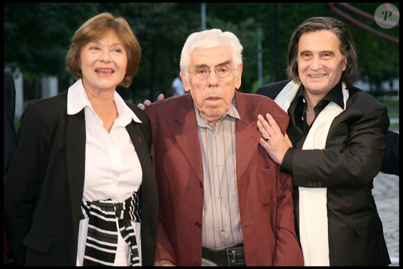 Macha Meryl, Raoul Coutard, Jean-Pierre Léaud, à Paris en 2009