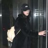 Bella Hadid à la sortie d'un hôtel à New York, le 31 octobre 2016