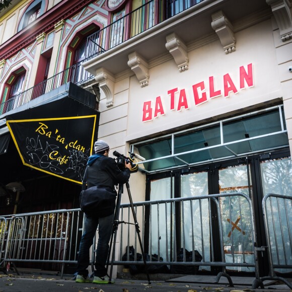 La nouvelle façade du Bataclan à Paris, le 27 octobre 2016. Sting y chante samedi 12 novembre pour sa réouverture.