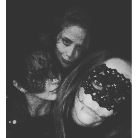Pauline Ducruet lors d'Halloween 2016 avec ses amis à New York, photo Instagram.