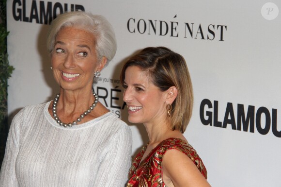 Cindi Leive, Christine Lagarde - Soirée "Glamour Women Of The Year 2016" à la "NeueHouse" à Hollywood, le 14 novembre 2016.