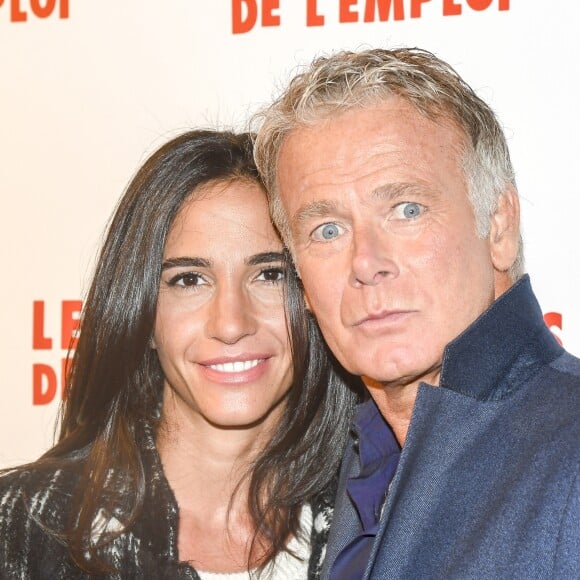 Franck Dubosc et sa femme Danièle - Avant-première du film "Les têtes de l'emploi" au complexe cinématographique parisien Gaumont-Opéra à Paris, France, le 14 novembre 2016. © Pierre Perusseau/Bestimage