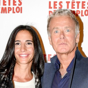 Franck Dubosc et sa femme Danièle - Avant-première du film "Les têtes de l'emploi" au complexe cinématographique parisien Gaumont-Opéra à Paris, France, le 14 novembre 2016. © Pierre Perusseau/Bestimage