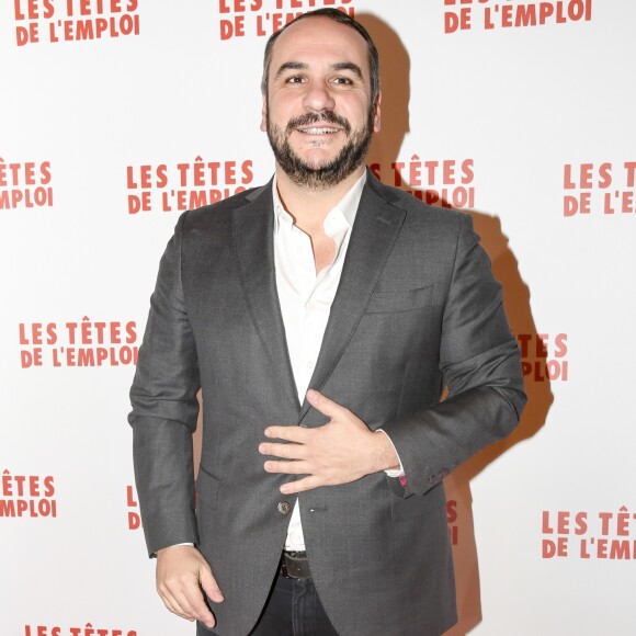 François-Xavier Demaison - Avant-première du film "Les têtes de l'emploi" au Gaumont-Opéra à Paris, France, le 14 novembre 2016. © Pierre Perusseau/Bestimage