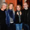 Exclusif - Annie Lemoine, Sylvie Bourgeois, Christelle Chollet et Philippe Harel - Spectacle exceptionnel "Comic-Art" avec Christelle Chollet et Richard Orlinski au théâtre du Palais Royal à Paris le 14 novembre 2016. © Coadic Guirec/Bestimage 