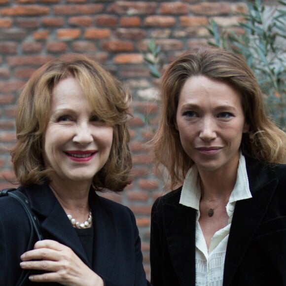 Exclusif - Nathalie Baye et sa fille Laura Smet lors du 30ème Festival International du Film Francophone à Namur en Belgique, le 2 octobre 2015.