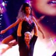  Karine Ferri et Yann-Alrick Mortreuil - "Danse avec les stars 7" sur TF1. Le 15 octobre 2016. 