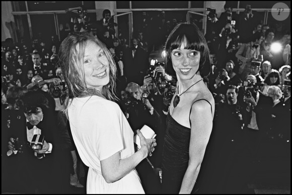 Sisst Spacek et Shelley Duvall au Festival de Cannes pour la projection de Trois femmes en 1977