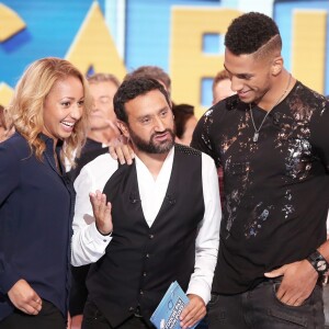 Exclusif -Estelle Mossely, Cyril Hanouna et Tony Yoka - Enregistrement de la première émission de la rentrée de "Touche pas à mon poste" (TPMP) sur C8 à Paris le 5 septembre 2016. © Dominique Jacovides / Bestimage