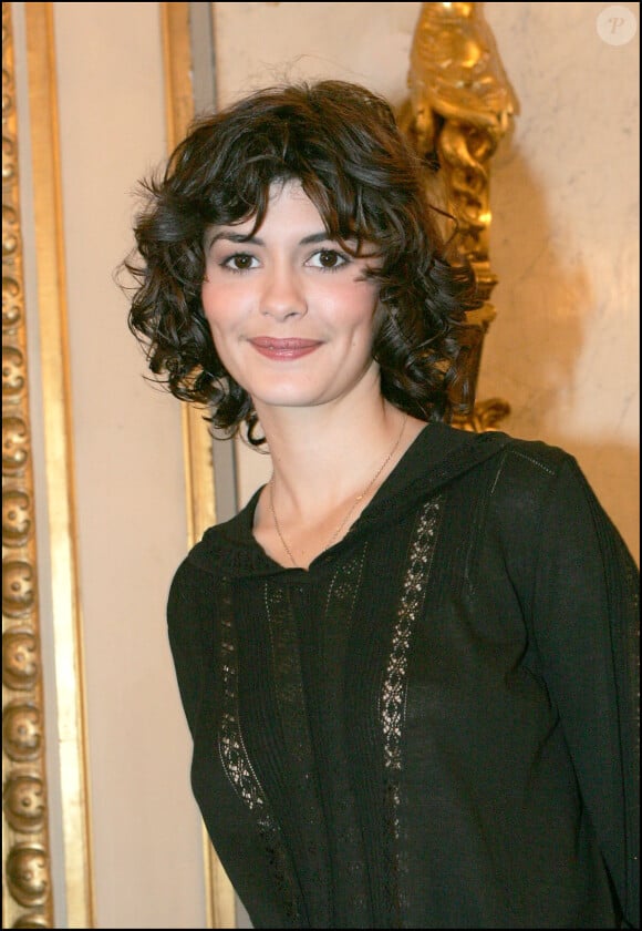 Audrey Tautou à Paris en 2005