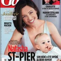 Natasha St-Pier est une maman "ni trop inquiète ni complètement détendue"