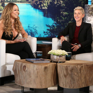 Mariah Carey invitée du EllenDeGeneres Show le 23 novembre 2016.