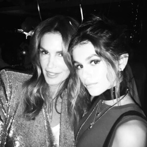 Photo de Cindy Crawford et sa fille Kaia. Novembre 2016.