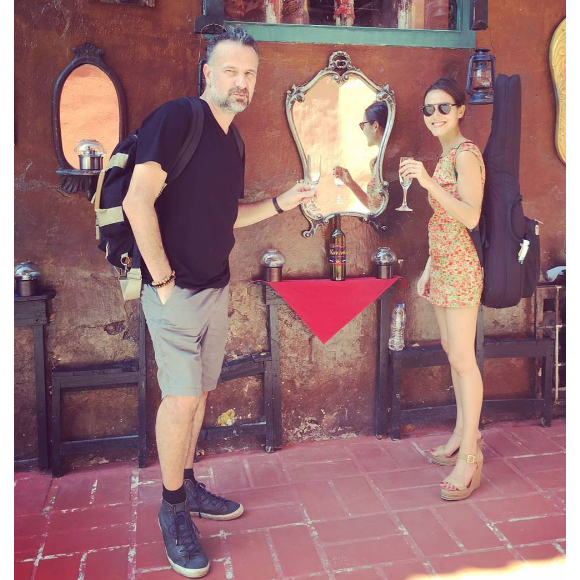 Joyce Jonathan en Colombie pour le tournage d'"A la roots", émission de RTL9. Photo Instagram publiée en novembre 2016.