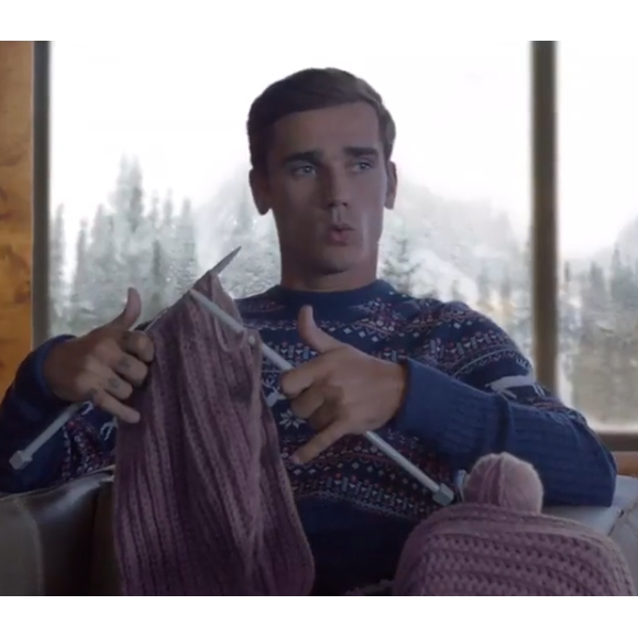Antoine Griezmann joue les Cupidon dans la nouvelle publicité des déodorants Puma - Novembre 2016.