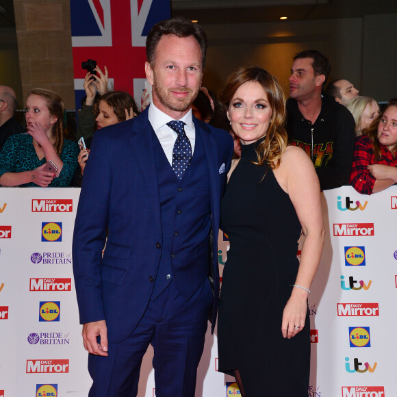 uGeri Halliwell et son mari Christian Horner à la cérémonie "Pride of Britain Awards" à Londres. Le 28 septembre 2015