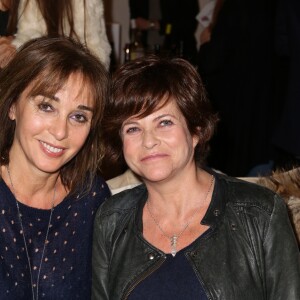 Exclusif - Anna-Véronique El Baze et Charlotte Valandrey lors de la soirée Un oeil sur L'Elysée à Paris, France le 28 Novembre 2016.