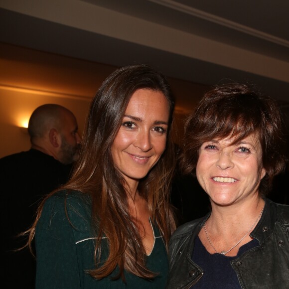 Exclusif - Emmanuelle Boidron et Charlotte Valandrey lors de la soirée Un oeil sur L'Elysée à Paris, France le 28 Novembre 2016.