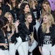 Les mannequins du défilé Victoria's Secret 2016 au Grand Palais à Paris le 28 novembre 2016. © Cyril Moreau / Bestimage