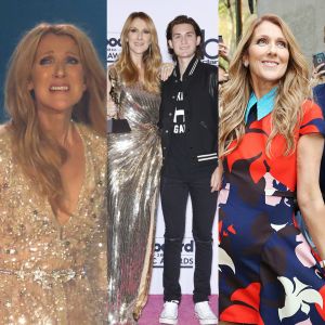 Montage photos Best Image. Céline Dion à Las Vegas et Céline Dion à Paris. 2016.
