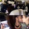 Kelly Gale a publié une vidéo sur Snapchat des anges de Victoria's Secret dans l'avion en direction de Paris. Bella Hadid apparaît en train de regarder une photo d'elle et son ex The Weeknd en train de s'embrasser. Photo publiée sur Snapchat à la fin du mois de novembre 2016 et reprise par le DailyMail.