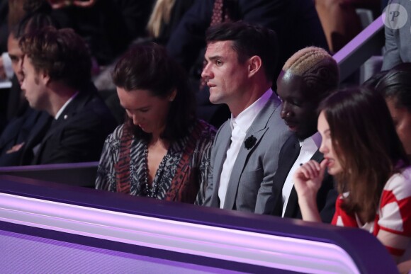 Dan Carter avec sa femme Honor, Mamadou Sakho - Défilé "Victoria's Secret Paris 2016" au Grand Palais à Paris, le 30 novembre 2016. © Cyril Moreau/Bestimage