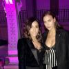 Majda Sakho et Irina Shayk au défilé Victoria' s Secret le 30 novembre 2016 à Paris