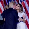 Donald et Melania Trump à New York, le 8 novembre 2016.