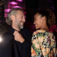 Exclusif - Vincent Cassel et sa compagne Tina Kunakey au VIP Room à Paris, France, le 1 er décembre 2016. © Rachid Bellak/Bestimage