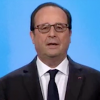 François Hollande annonce qu'il renonce à se présenter à la prochaine élection présidentielle depuis une annexe de l'Elysée à Paris, le 1er décembre 2016.
