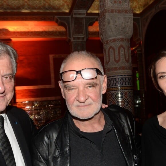 Sidney Toledano et Béla Tarr - Soirée Dior dans le cadre du de la 16ème édition du Festival International du Film de Marrakech au Palais Soleiman à Marrakech, le 4 décembre 2016. © Rachid Bellak/Bestimage 