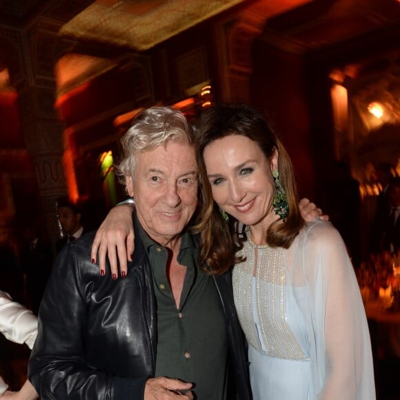 Paul Verhoeven et Elsa Zylberstein - Soirée Dior dans le cadre du de la 16ème édition du Festival International du Film de Marrakech au Palais Soleiman à Marrakech, le 4 décembre 2016. © Rachid Bellak/Bestimage 