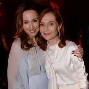 Elsa Zylberstein et Isabelle Huppert - Soirée Dior dans le cadre du de la 16ème édition du Festival International du Film de Marrakech au Palais Soleiman à Marrakech, le 4 décembre 2016. © Rachid Bellak/Bestimage 