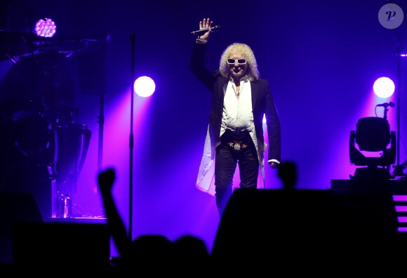 Exclusif - Michel Polnareff lors de son concert à la patinoire de Mériadeck à Bordeaux, France, le 30 novembre 2016.  © Patrick Bernard-Quentin Salinier/Bestimage