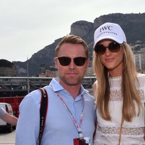 Ronan Keating et sa femme Storm lors du Grand Prix de Formule 1 de Monaco, le 28 mai 2016. © Bruno Bebert/Bestimage