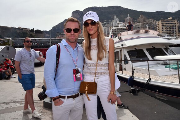 Ronan Keating et sa femme Storm lors du Grand Prix de Formule 1 de Monaco, le 28 mai 2016. © Bruno Bebert/Bestimage