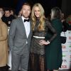 Ronan Keating et sa femme Storm uechtritz au National Television Awards à Londres. Le 20 janvier 2016