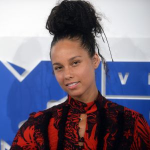 Alicia Keys à la soirée des MTV Video Music Awards 2016 à Madison Square Garden à New York, le 28 aout 2016.