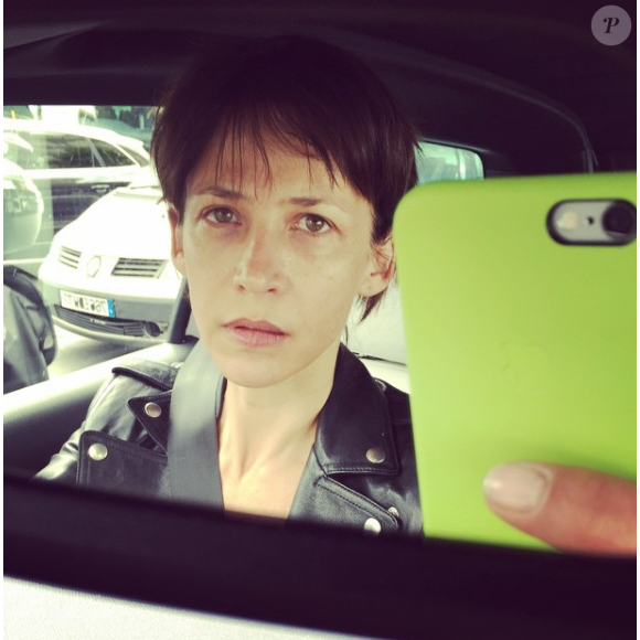 Sophie Marceau se montre sans maquillage sur Instagram en avril 2016.