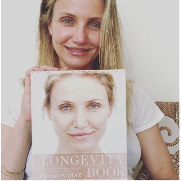 Cameron Diaz se montre sans maquillage sur Instagram en 2016.
