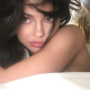 Kylie Jenner se montre sans maquillage sur Instagram en 2016.