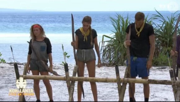 Candice, Jesta et Freddy - "Koh, Lanta, L'île au trésor", 3 décembre 2016, sur TF1