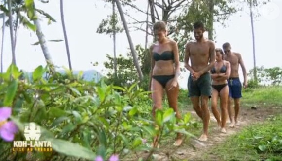 Jesta, Benoît, Candice et Freddy - "Koh, Lanta, L'île au trésor", 3 décembre 2016, sur TF1
