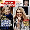 Magazine "France dimanche" en kiosques le 9 décembre 2016.
