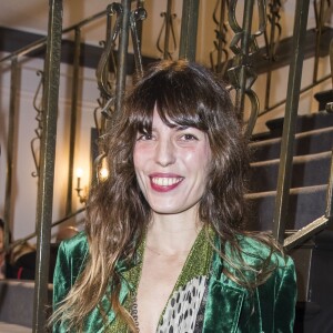 Lou Doillon - Le dîner caritatif de Babeth Djian et l'association AEM, Un Avenir pour les Enfants du Monde pour les enfants du Rwanda au Pavillon Ledoyen à Paris, France, le 8 décembre 2016. Chaque année avant les fêtes, Babeth Djian mobilise la mode le temps d'un dîner caritatif au profit des enfants du Rwanda. La directrice de la rédaction de Numéro Magazine associe à la cause de l'association AEM, les grandes maisons de couture française. © Olivier Borde/Bestimage