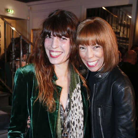 Lou Doillon et Mathilde Favier - Le dîner caritatif de Babeth Djian et l'association AEM, Un Avenir pour les Enfants du Monde pour les enfants du Rwanda au Pavillon Ledoyen à Paris, France, le 8 décembre 2016. Chaque année avant les fêtes, Babeth Djian mobilise la mode le temps d'un dîner caritatif au profit des enfants du Rwanda. La directrice de la rédaction de Numéro Magazine associe à la cause de l'association AEM, les grandes maisons de couture française. © Olivier Borde/Bestimage