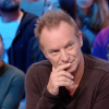 Sting sur le plateau du "Grand Journal" de Canal+, le 9 décembre 2016.