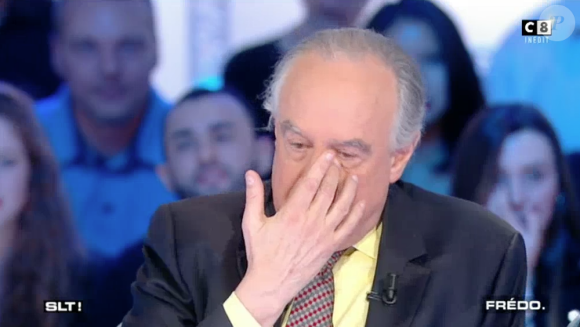 Frédéric Mitterrand très ému en parlant du suicide de Dalida. Emission "Salut les Terriens !" sur C8, le 10 décembre 2016.