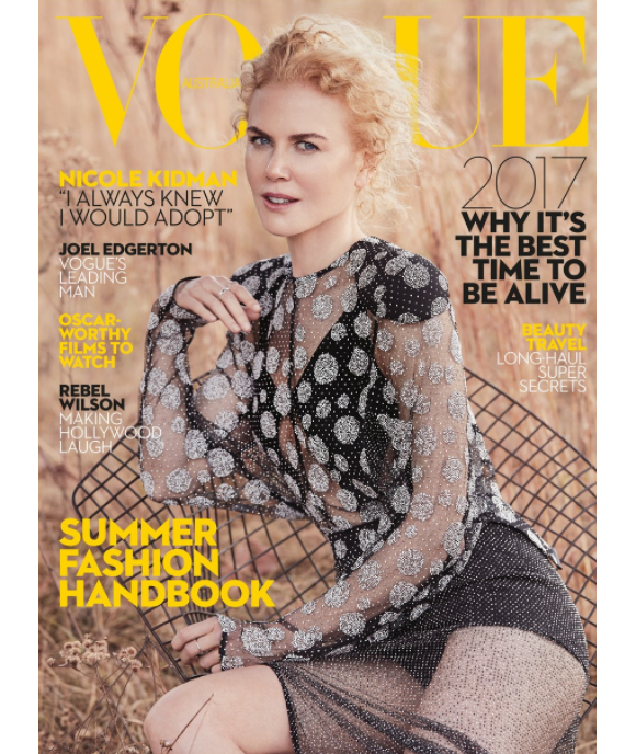 Le magazine Vogue édition australienne - janvier 2017