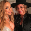 Mariah Carey et Beyoncé dans les coulisses de son concert à New York. Photo publiée sur Instagram, le 13 décembre 2016